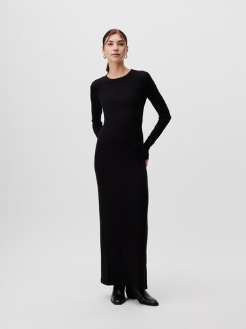 LeGer by Lena Gercke Πλεκτό φόρεμα 'Liliane' σε μαύρο