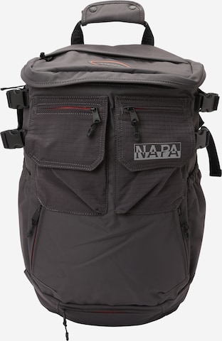 NAPAPIJRI Batoh 'H-TUSCO' – šedá: přední strana