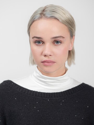 Influencer Sweter w kolorze czarny