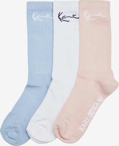 Karl Kani Socken in blau / rosa / schwarz / weiß, Produktansicht