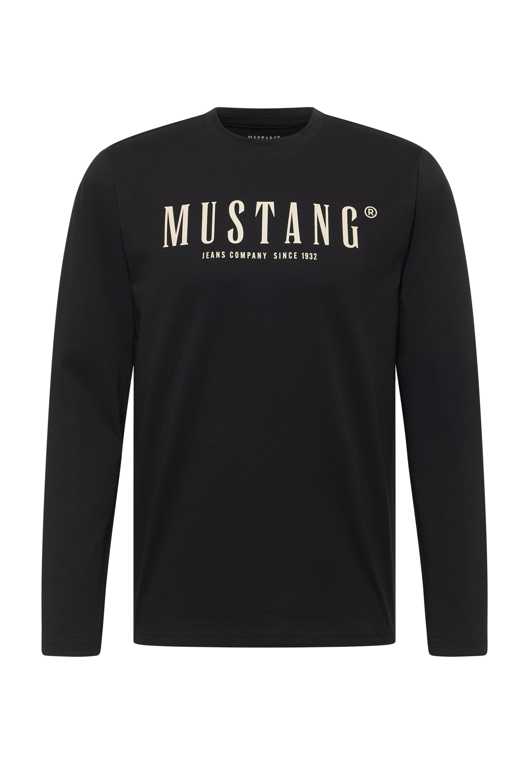 MUSTANG Shirt 'Asheville' in Black: front