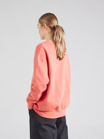 UNDER ARMOUR Sportief sweatshirt 'Essential' in Roze