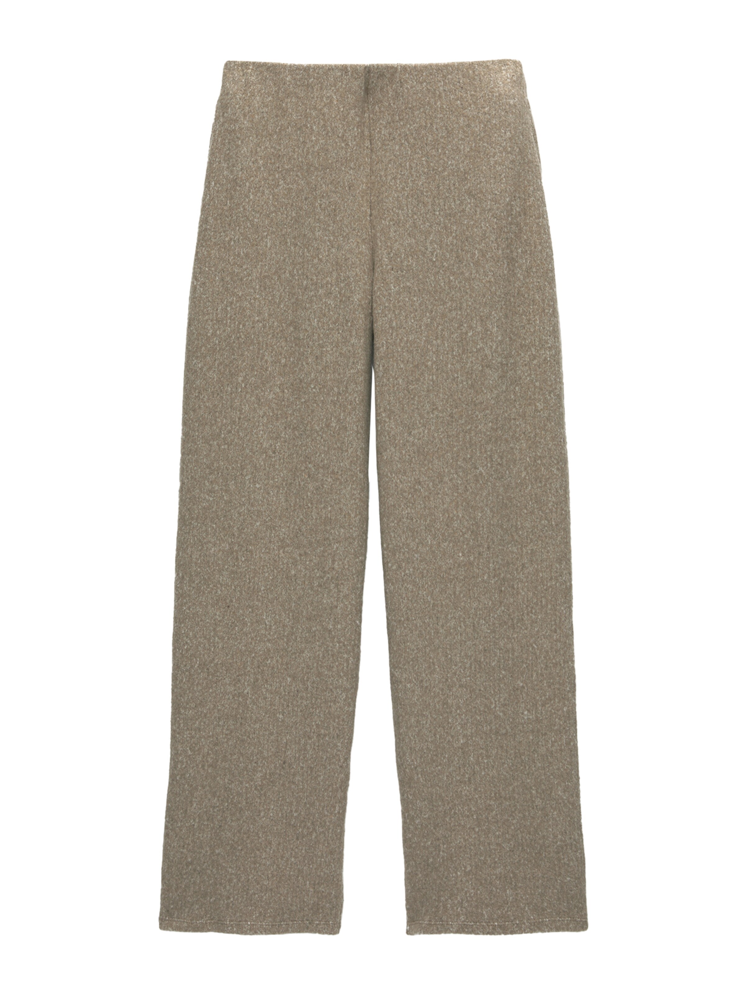 Pull&Bear Regular Hose in Beige: Vorderseite