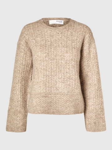 SELECTED FEMME Oversized trui in Beige