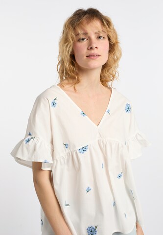 DreiMaster Vintage Blouse in White