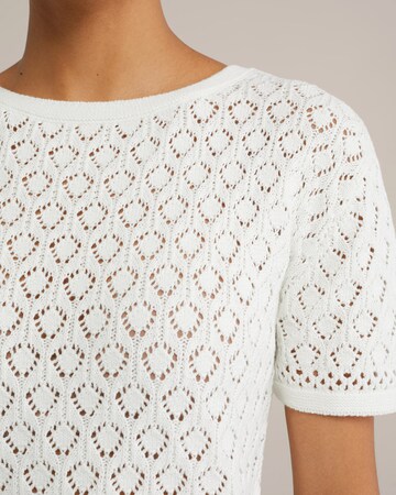 WE Fashion Pulover | bela barva