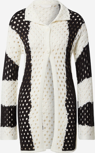 LeGer by Lena Gercke Knit Cardigan 'Yreen' in Black / White, Item view
