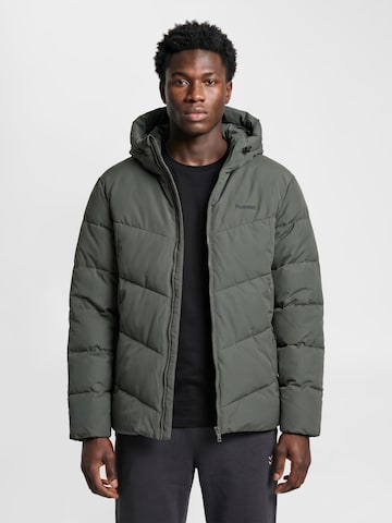 Hummel Winter Jacket in Grey: front
