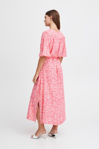 ICHI Shirt Dress 'VERA' in Pink