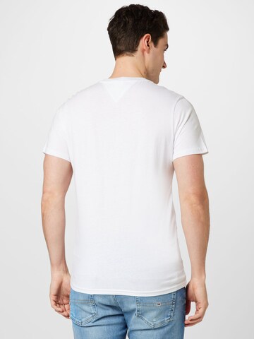 T-Shirt 'Essential' Tommy Jeans en blanc