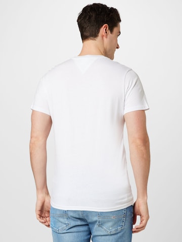 Tommy Jeans - Camiseta 'Essential' en blanco