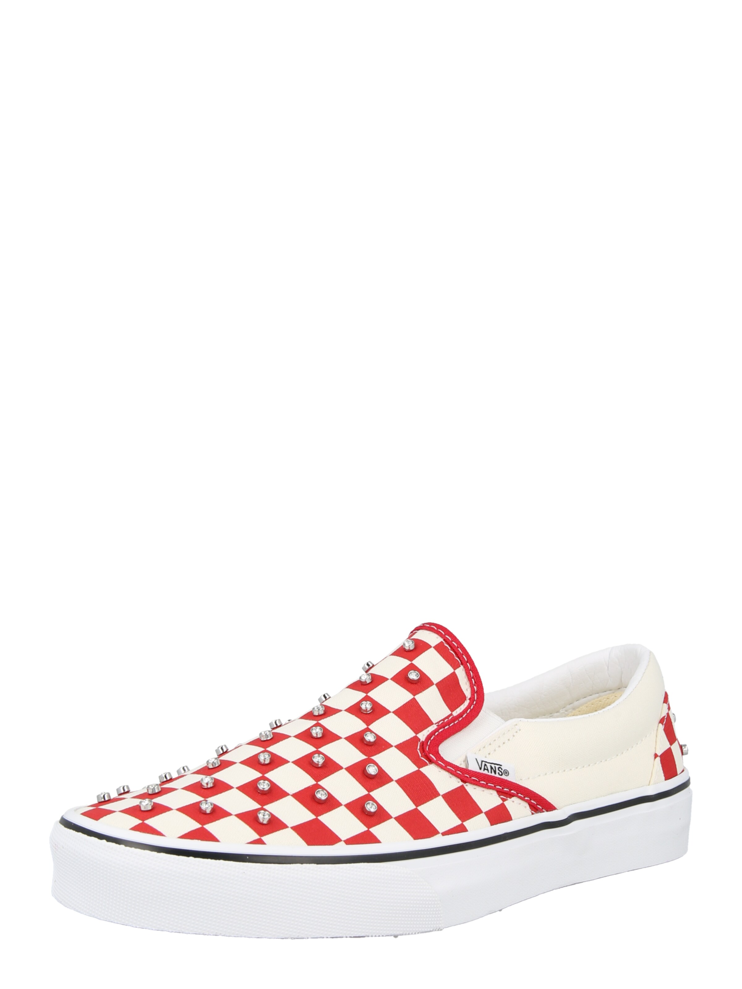 VANS Slip on -tennarit 'Classic' värissä punainen: etupuoli