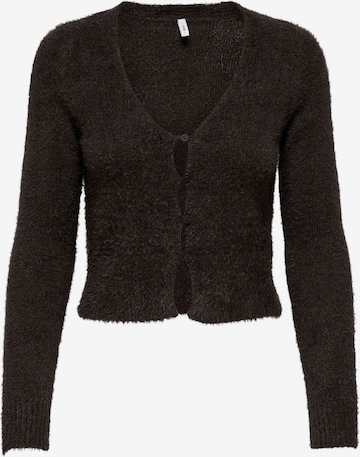 ONLY Knit Cardigan 'ONLKERRY' in Brown: front