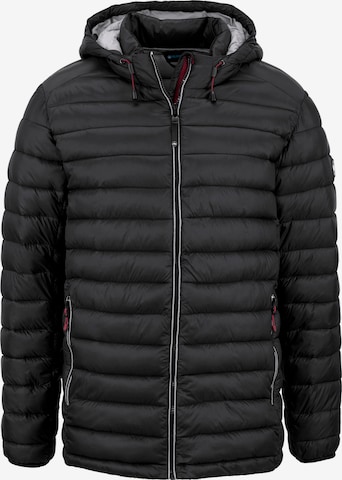 POLARINO Winterjacke in Schwarz: Vorderseite