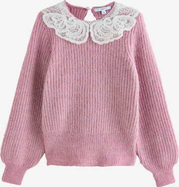 rožinė Next Megztinis: priekis