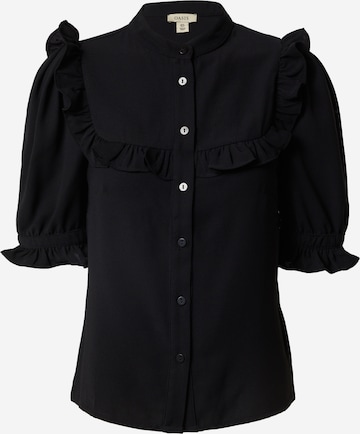 Oasis Blouse in Black: front