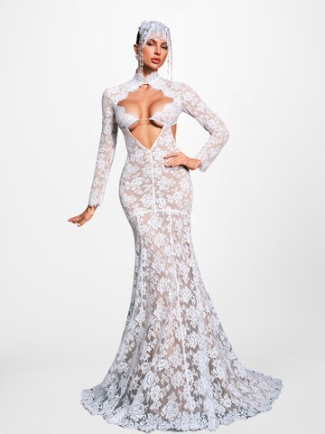 Mew Mews Dress 'Edalene' in White: front