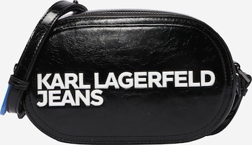 KARL LAGERFELD JEANS Schoudertas in Zwart: voorkant