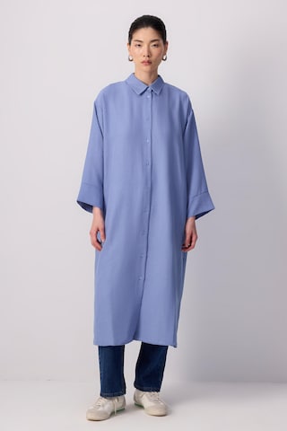 Touche Prive Tuniek in Blauw: voorkant
