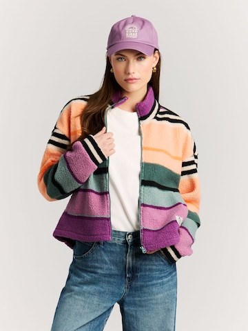 PROTEST Fleece jacket 'PRTMyrna' in Mixed colours
