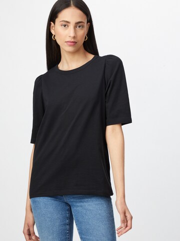 MSCH COPENHAGEN - Camiseta 'Alva' en negro: frente