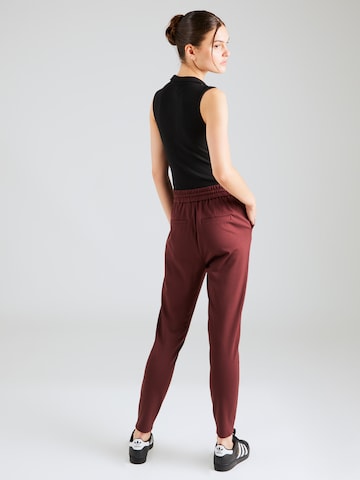 VERO MODA Tapered Hose 'Eva' in Braun