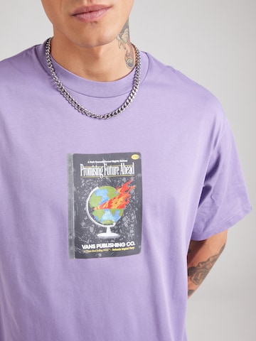 VANS T-Shirt 'Paperback Writer' in Lila