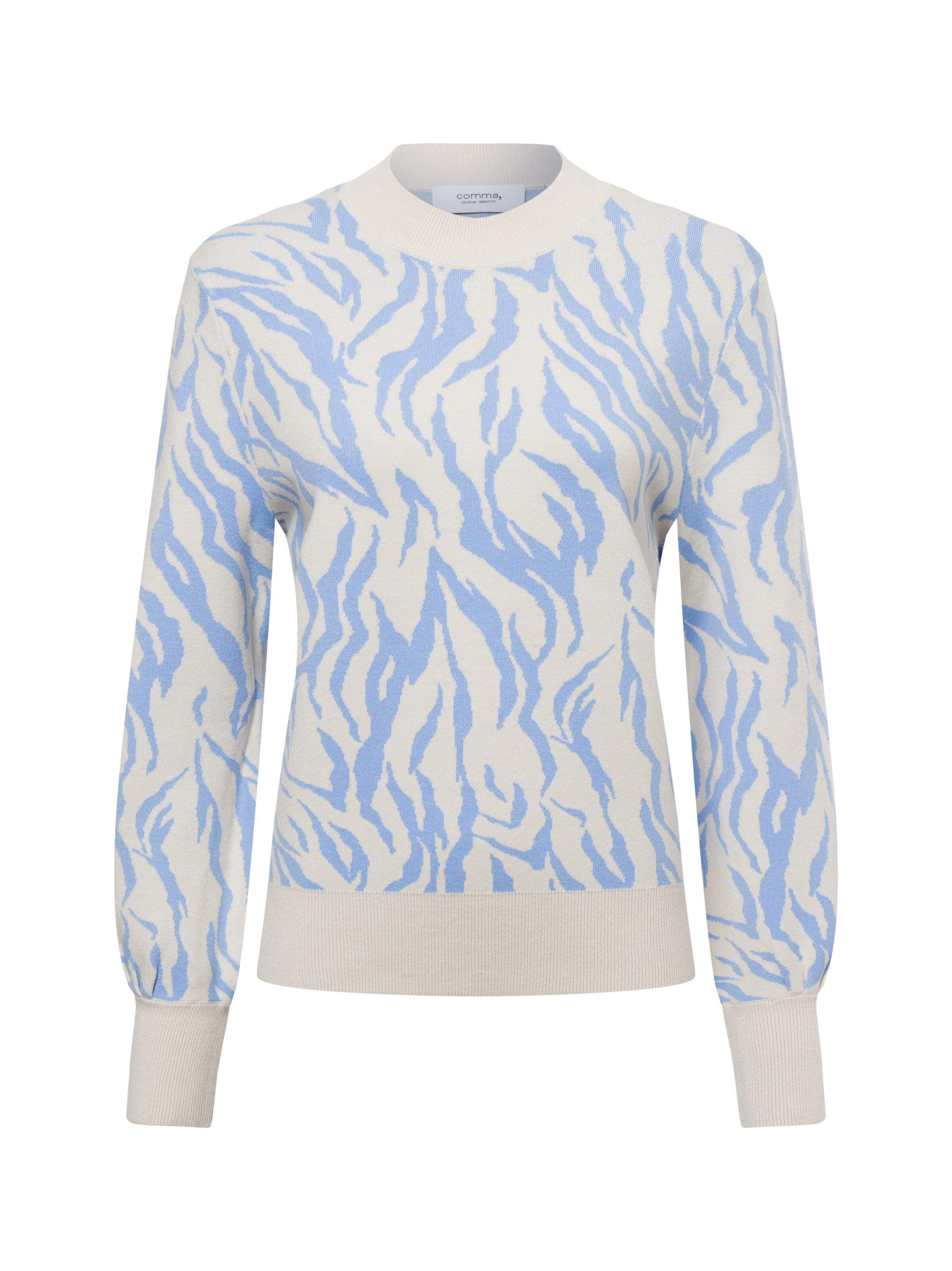 comma casual identity Pullover in Beige: Vorderseite