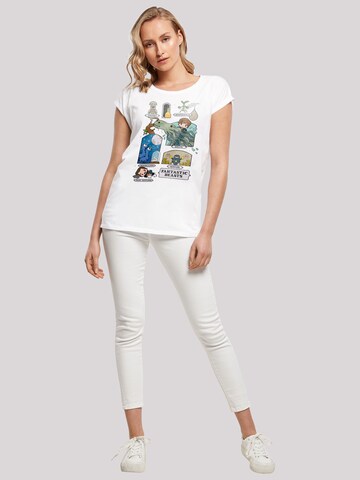 T-shirt 'Fantastic Beasts 2 Chibi Newt' F4NT4STIC en blanc
