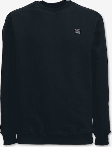 melns Trendsplant Sportisks džemperis ' ESSENTIAL ': no priekšpuses