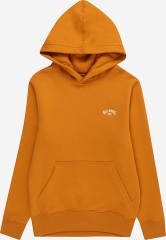 Sweat BILLABONG en orange : devant