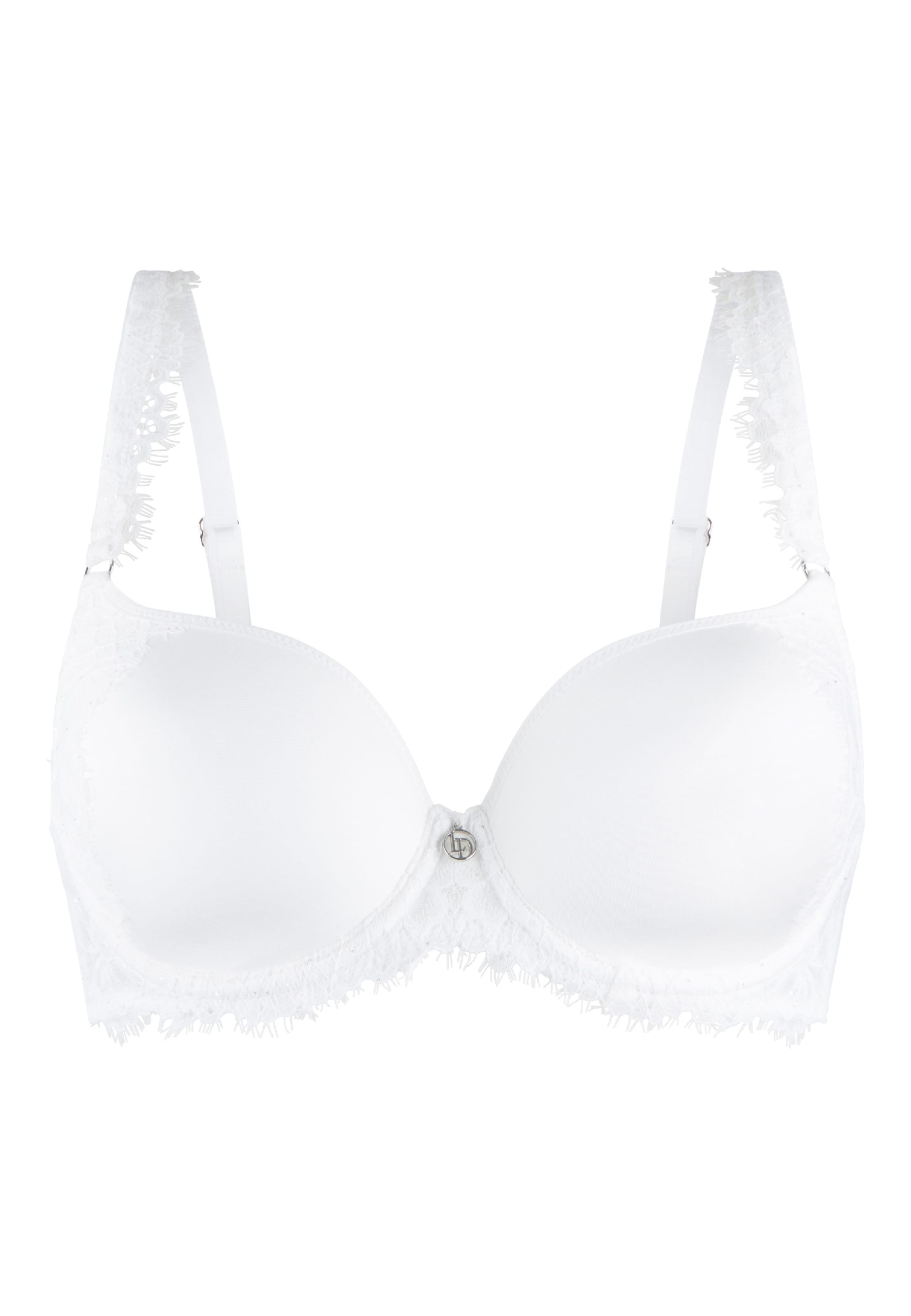LingaDore T-shirt Bra in White: front