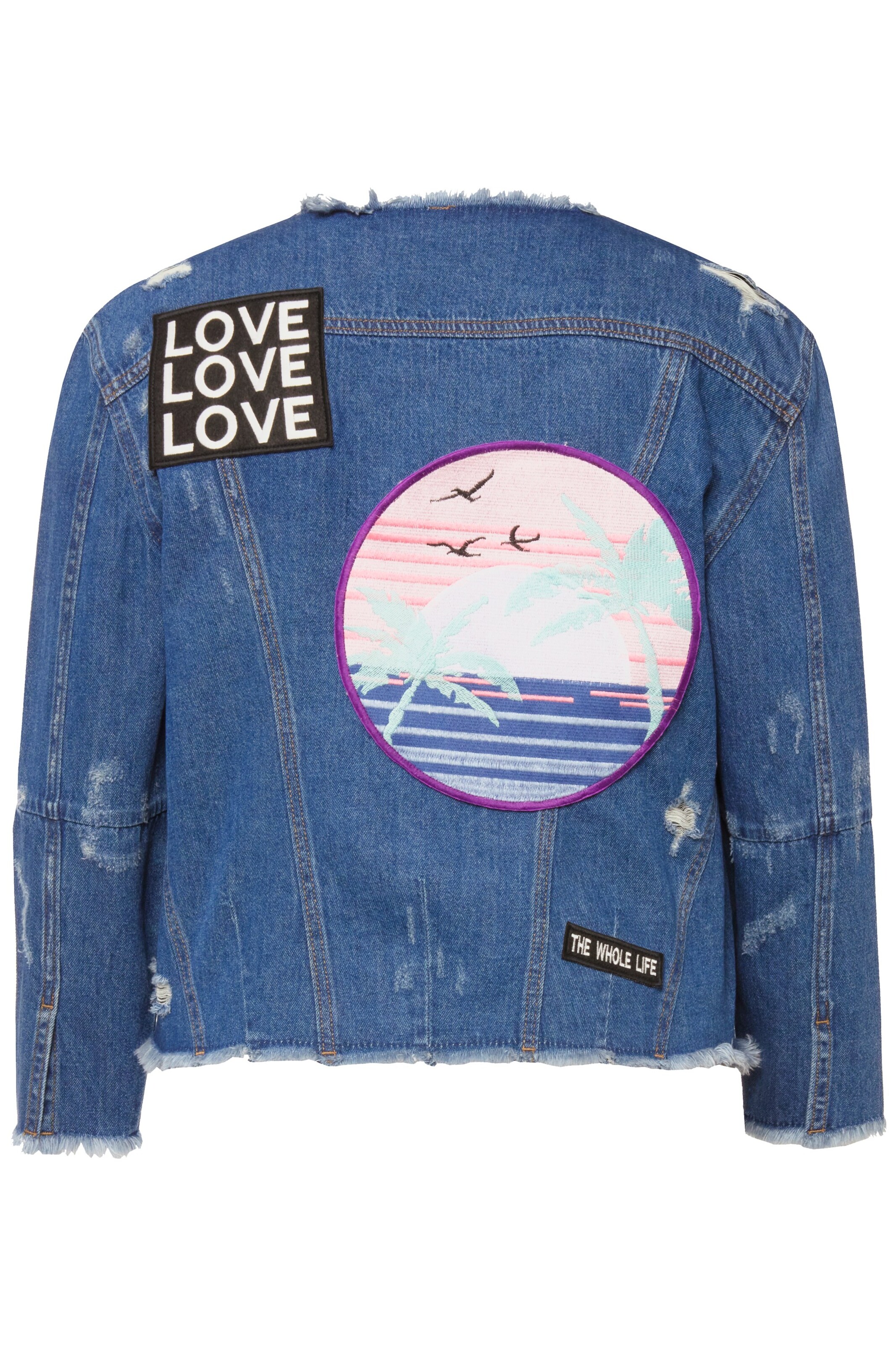 Studio Untold Tussenjas in Blauw