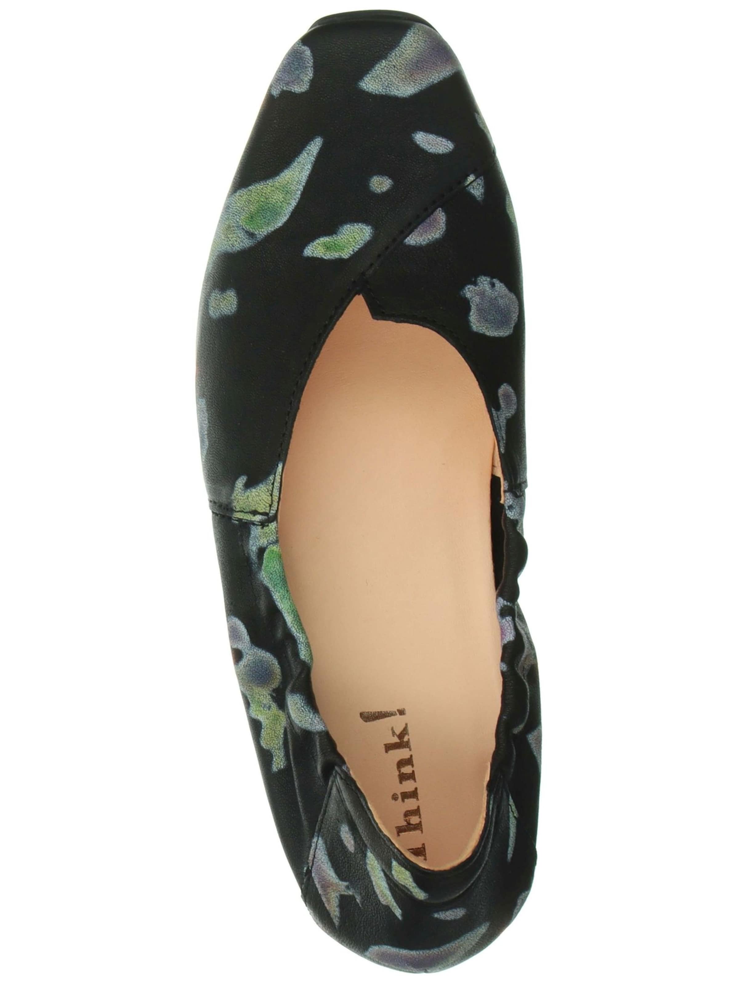 THINK! Ballet Flats in Black