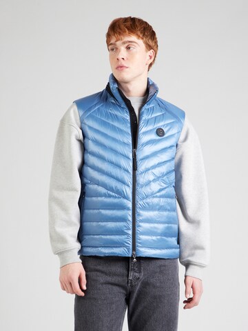 BOGNER - Colete 'LASSE-D2' em azul: frente