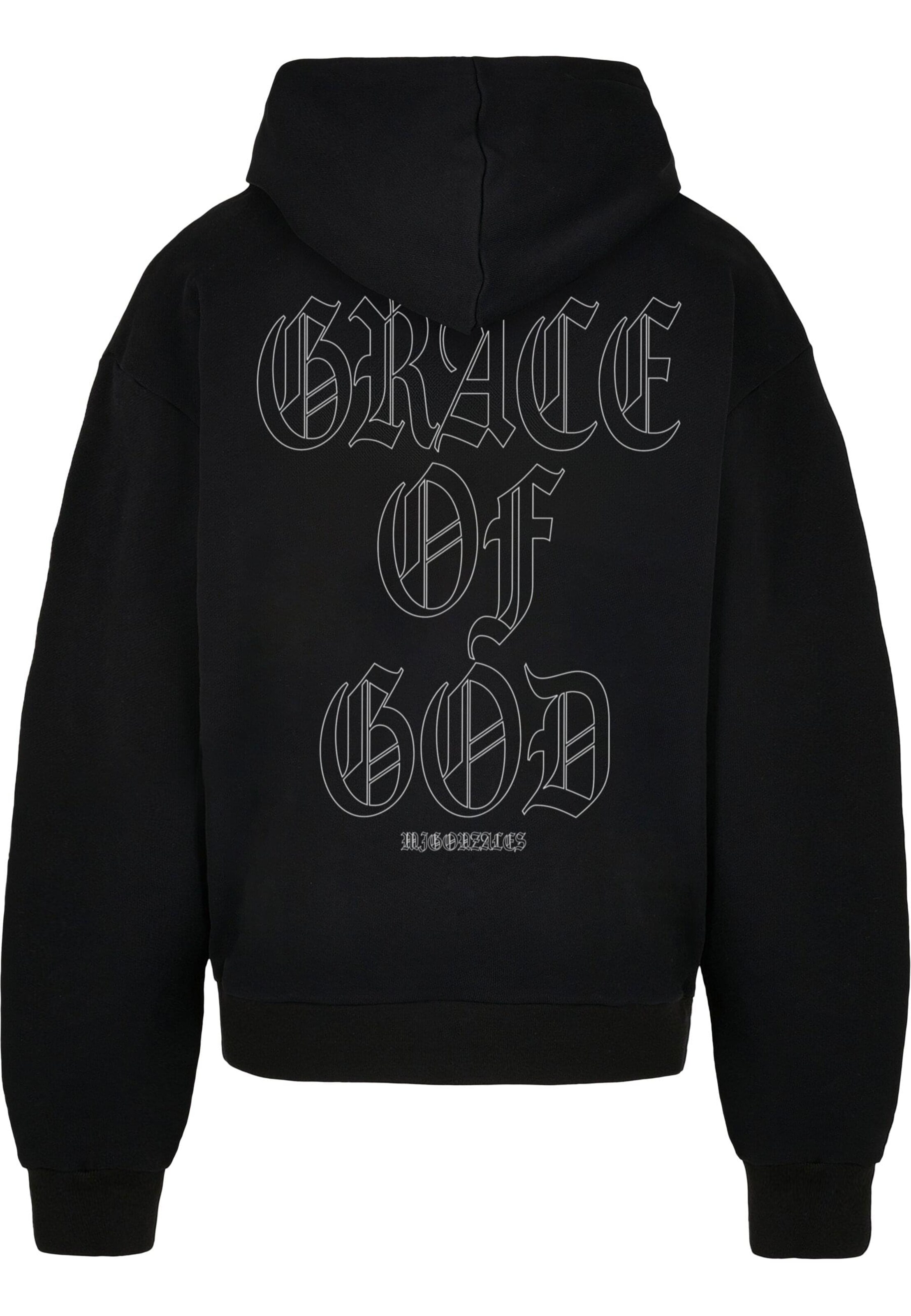 Felpa 'Grace of God' di MJ Gonzales in nero
