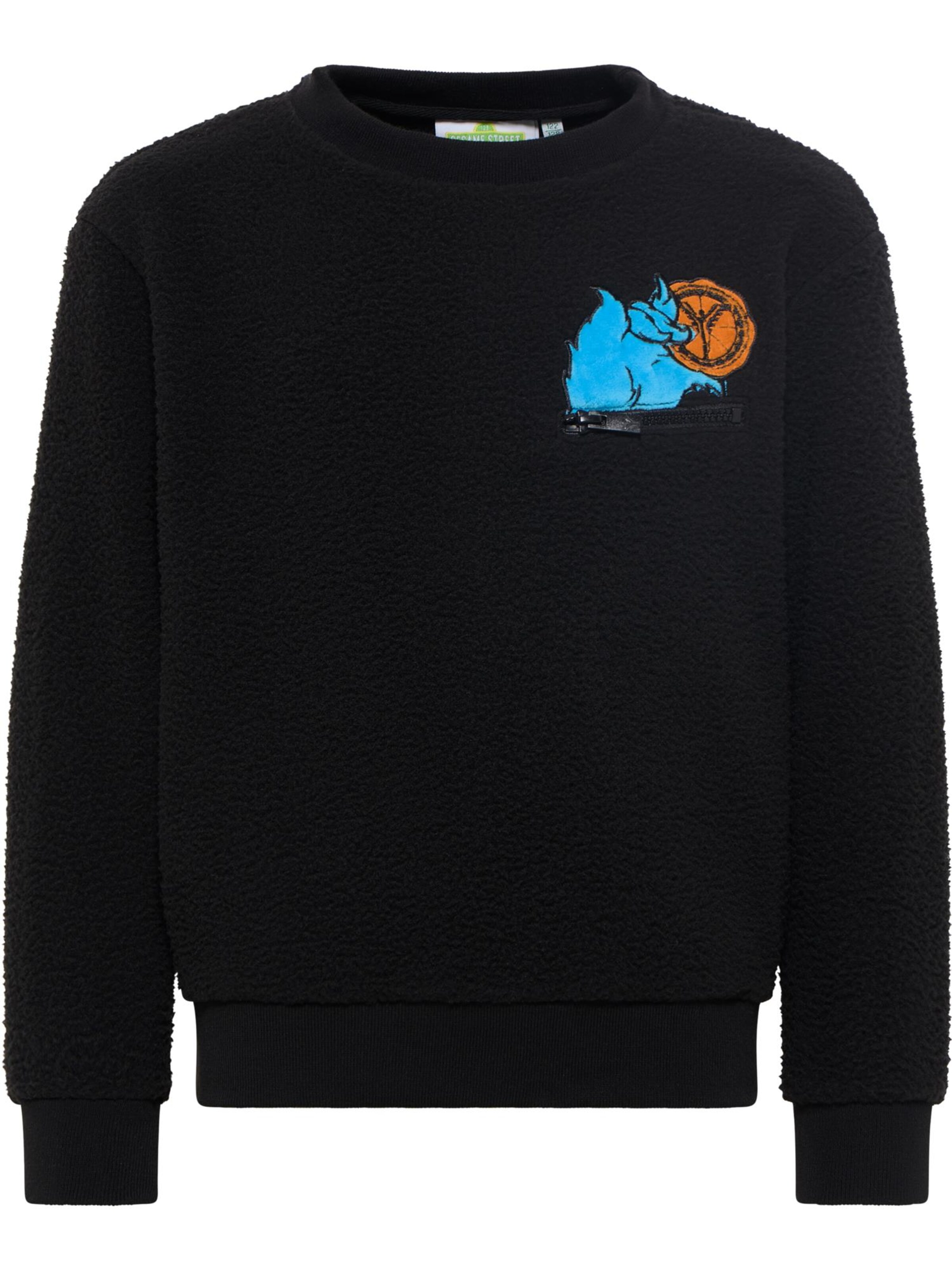 Carlo Colucci Sweater 'Decker' in Black: front