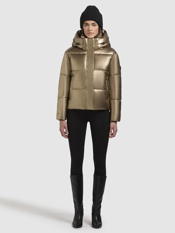 Giacca invernale ' Devina Shiny-YM ' di khujo in oro
