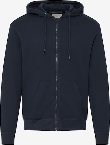 BLEND Sweat jacket 'BHBRODY' in Blue: front