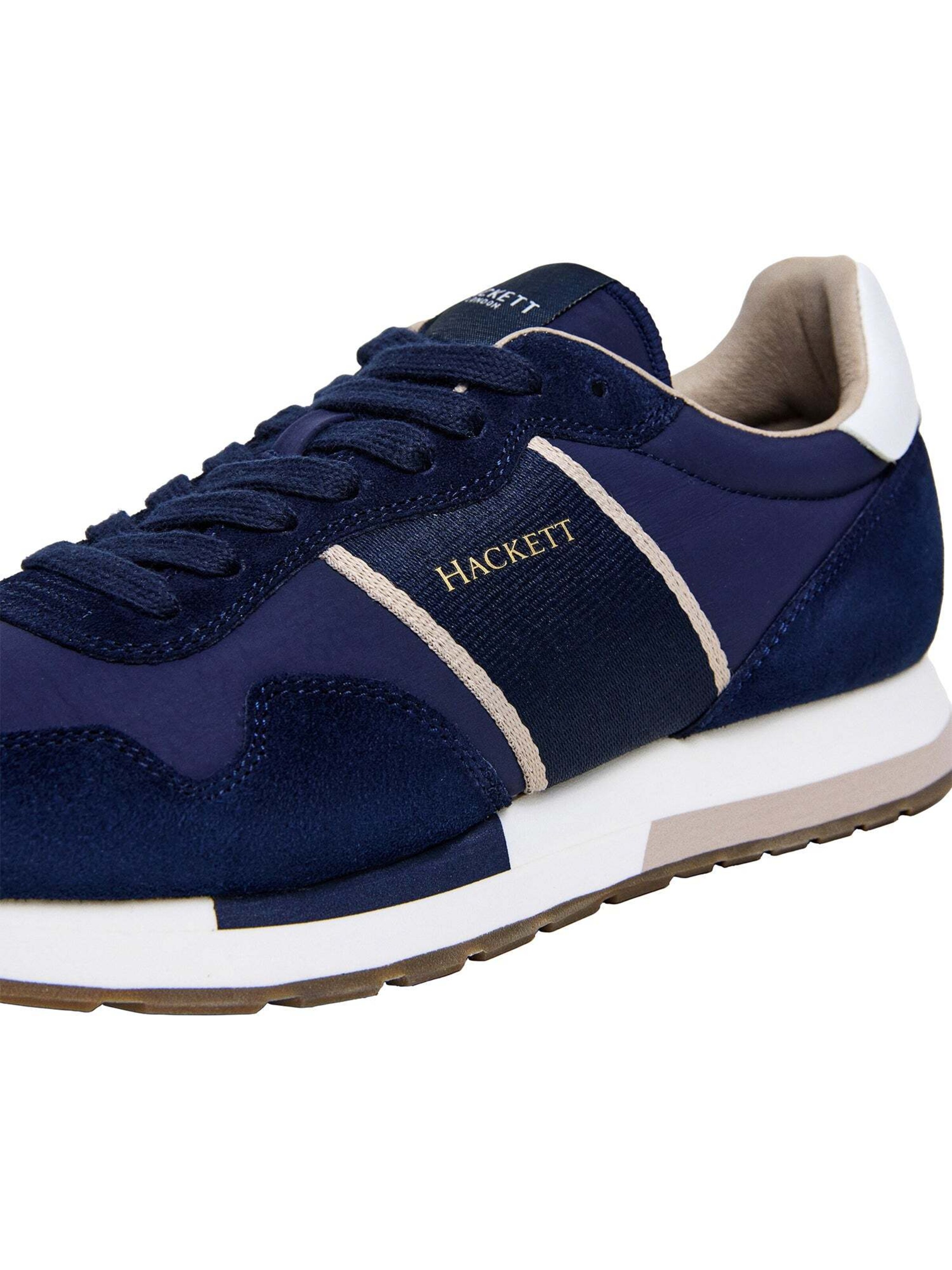 Baskets basses 'Keston' Hackett London en bleu