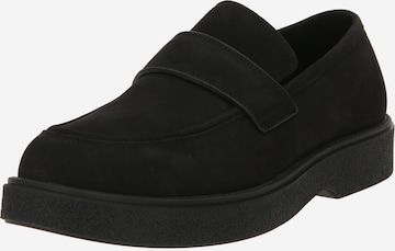 Calvin Klein Slip-ons in Black: front