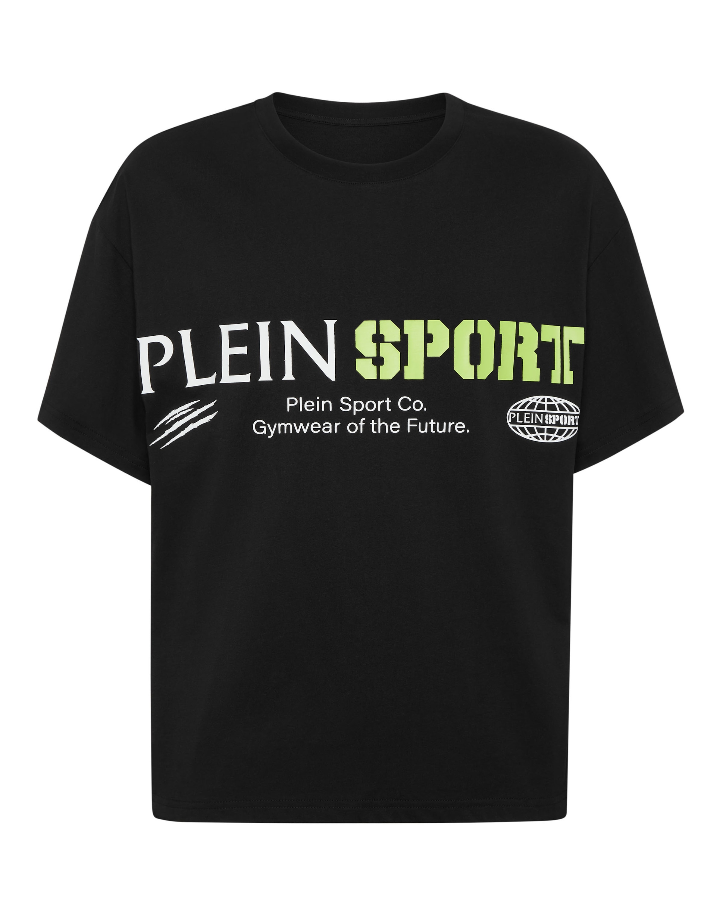 Plein Sport - Camiseta en negro: frente
