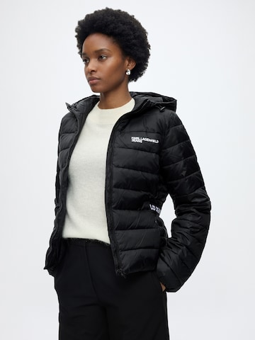 KARL LAGERFELD JEANS - Chaqueta de entretiempo en negro