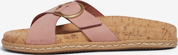 Marc O'Polo Mules in Pink: front