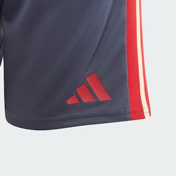 ADIDAS PERFORMANCE Slimfit Sportbroek 'France' in Blauw