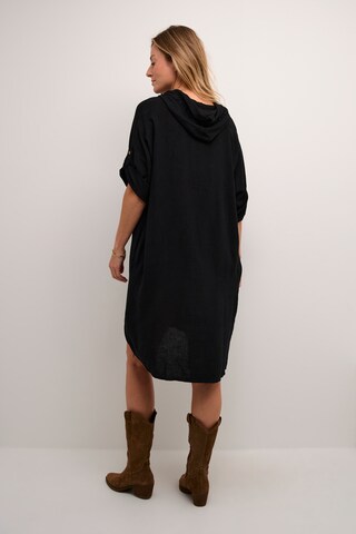 Cream Dress 'Lark' in Black