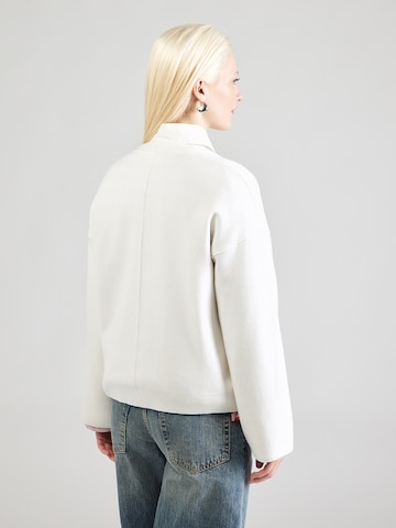 ICHI Плетена жилетка 'IHBALLIA' в бяло