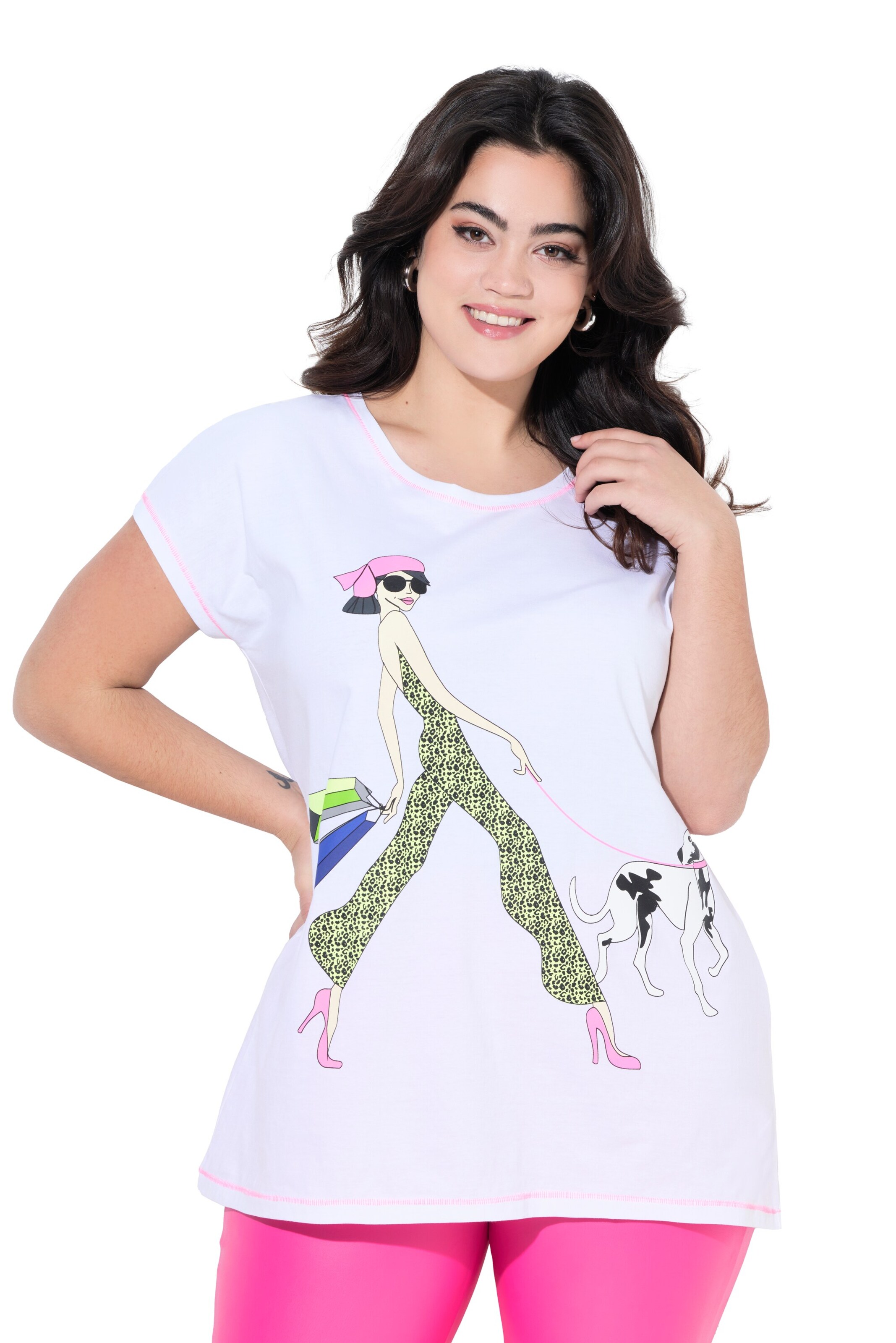 Angel of Style T-Shirt in Weiß: Vorderseite