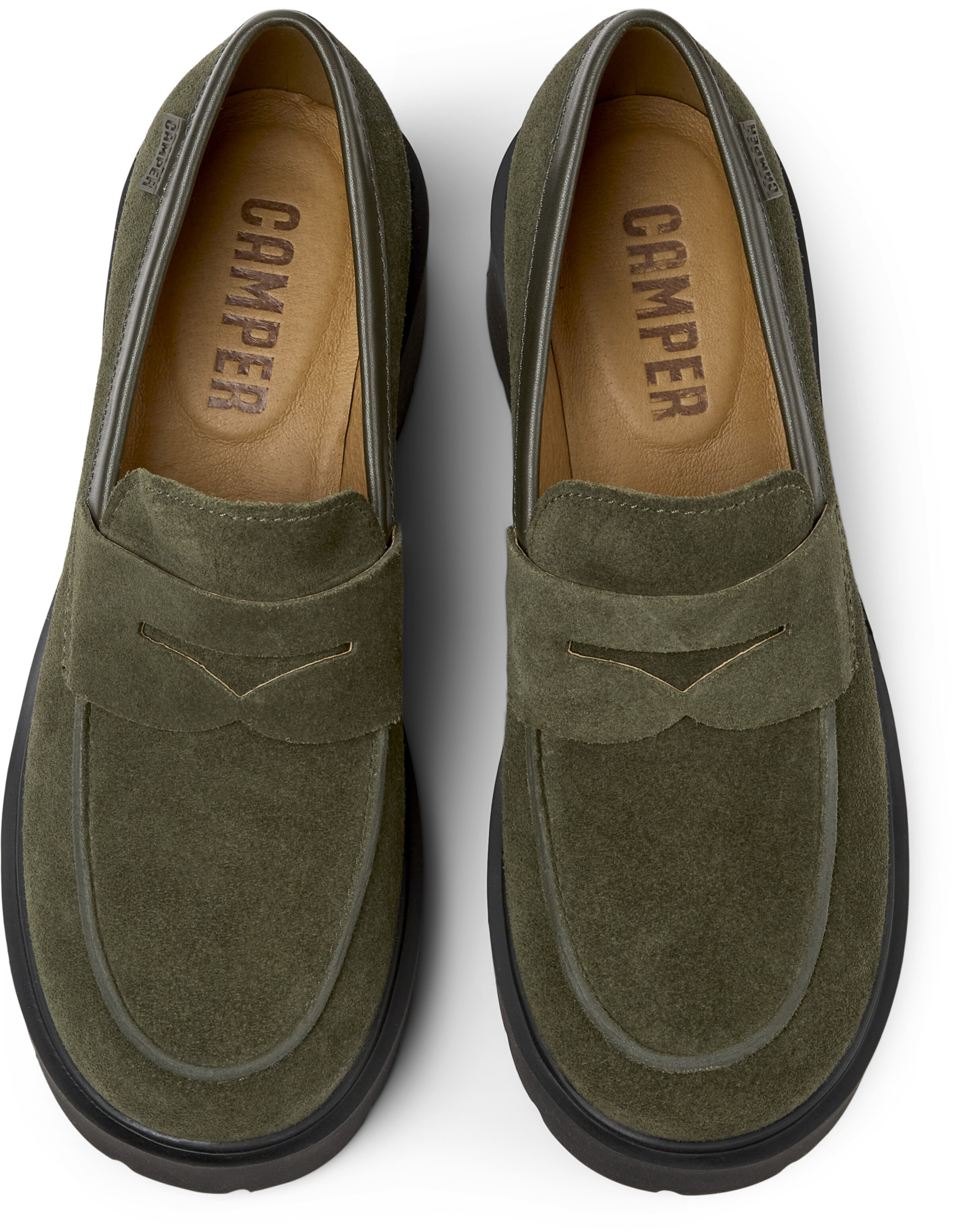 CAMPER Slipper ' Milah ' in Grün