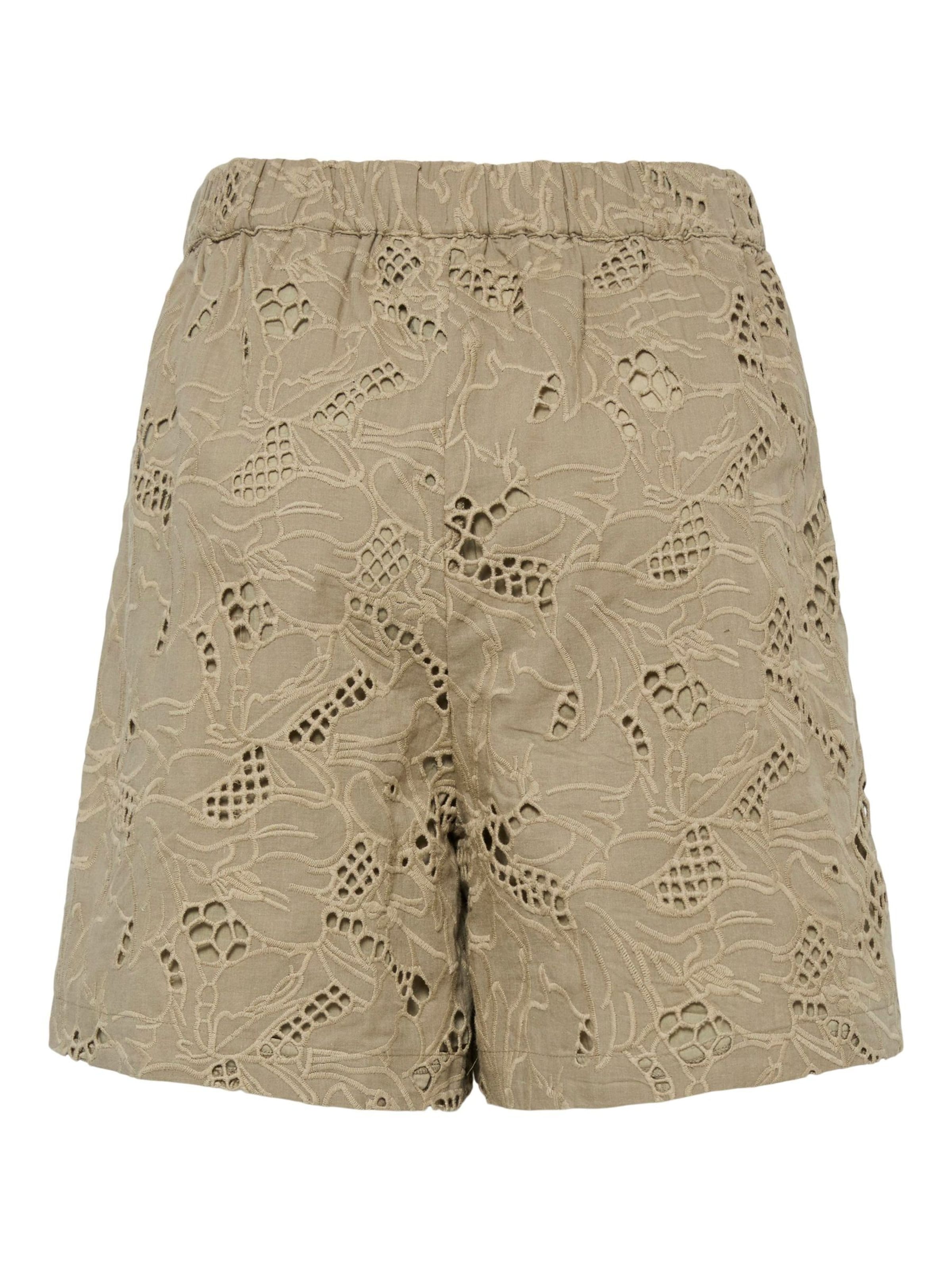 YAS Regular Broek 'YASSAGGA' in Zilver